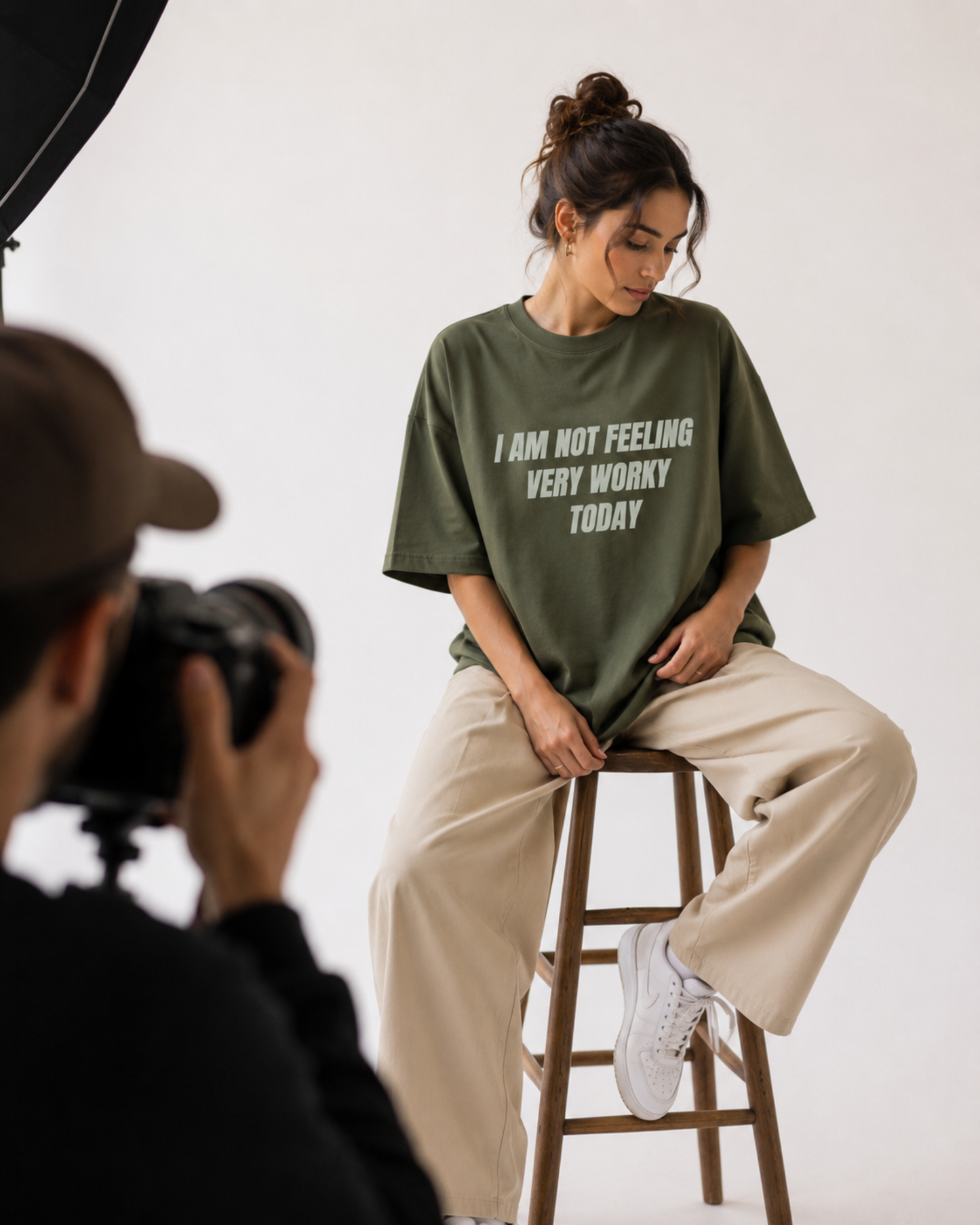 I Am Not Feeling Very Worky Today - Oversized Unisex T-shirt