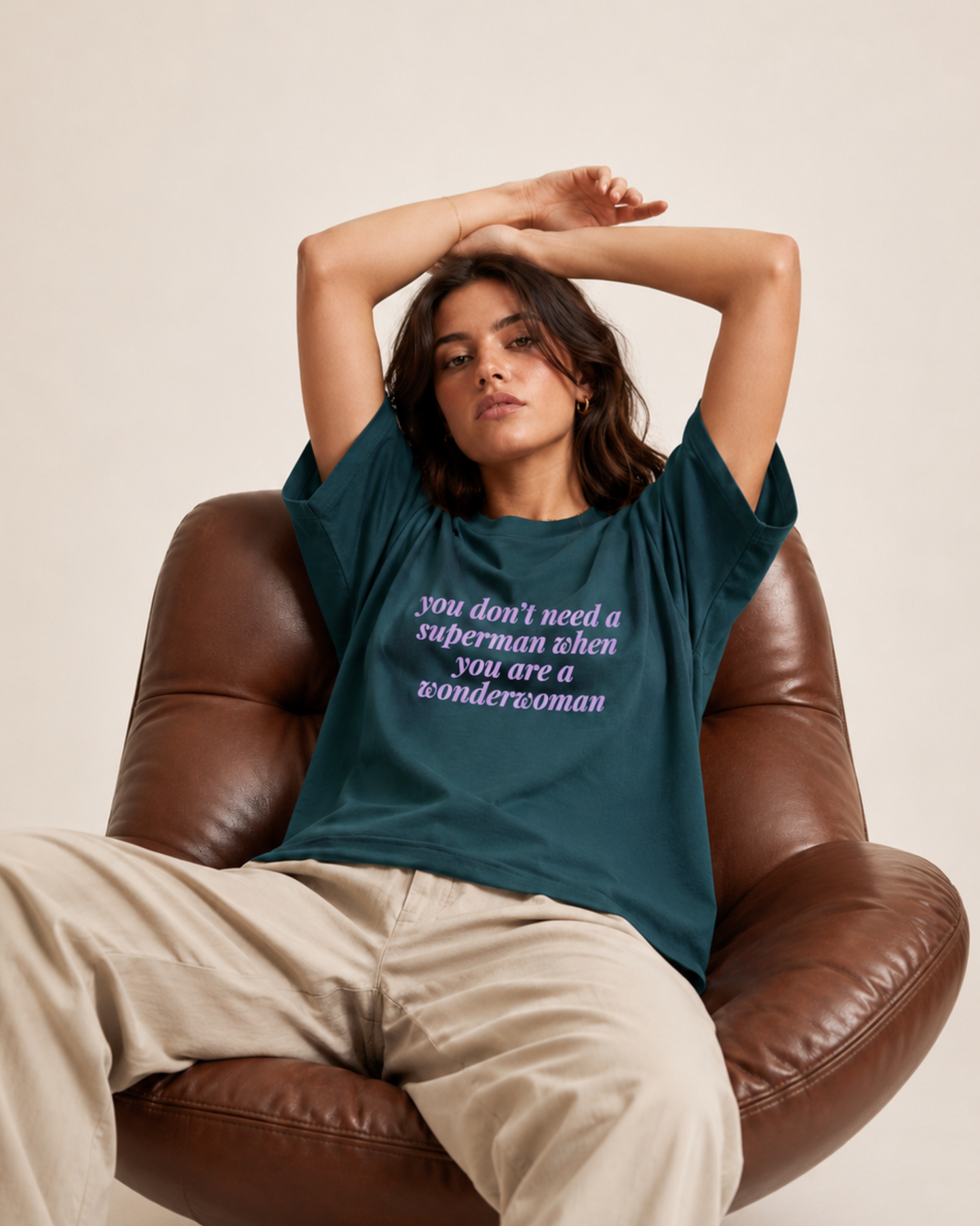 You Don't Need Superman - Oversized Unisex T-shirt