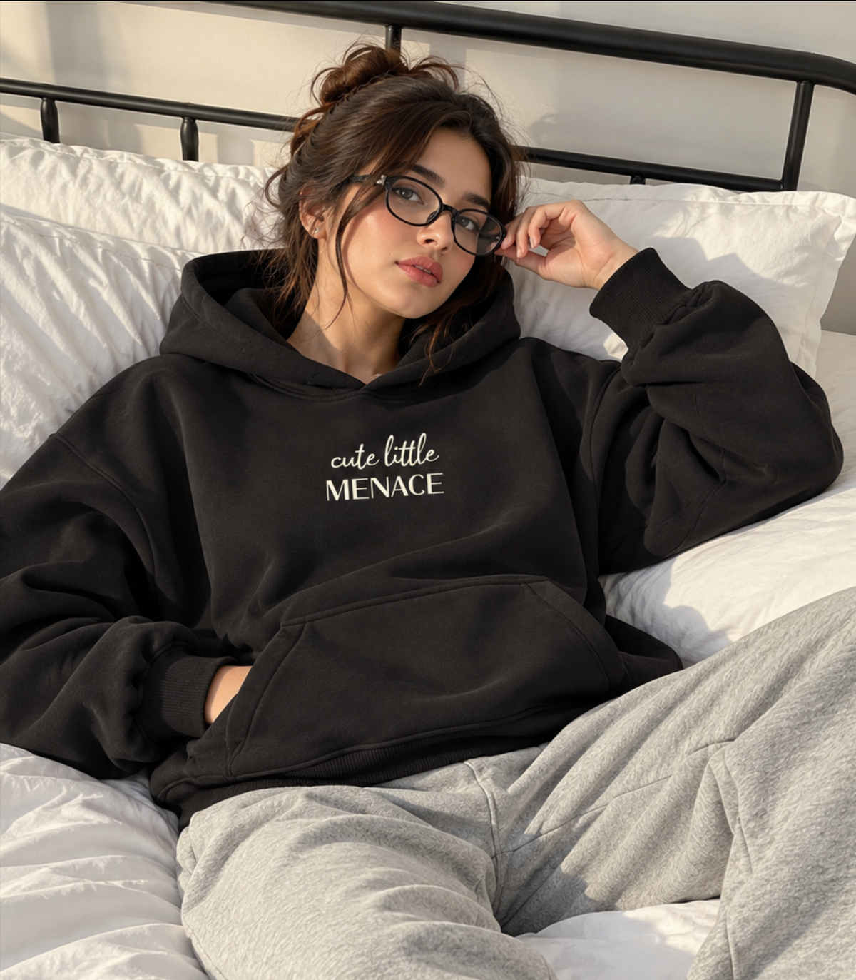 Menace- Boxy Hoodie