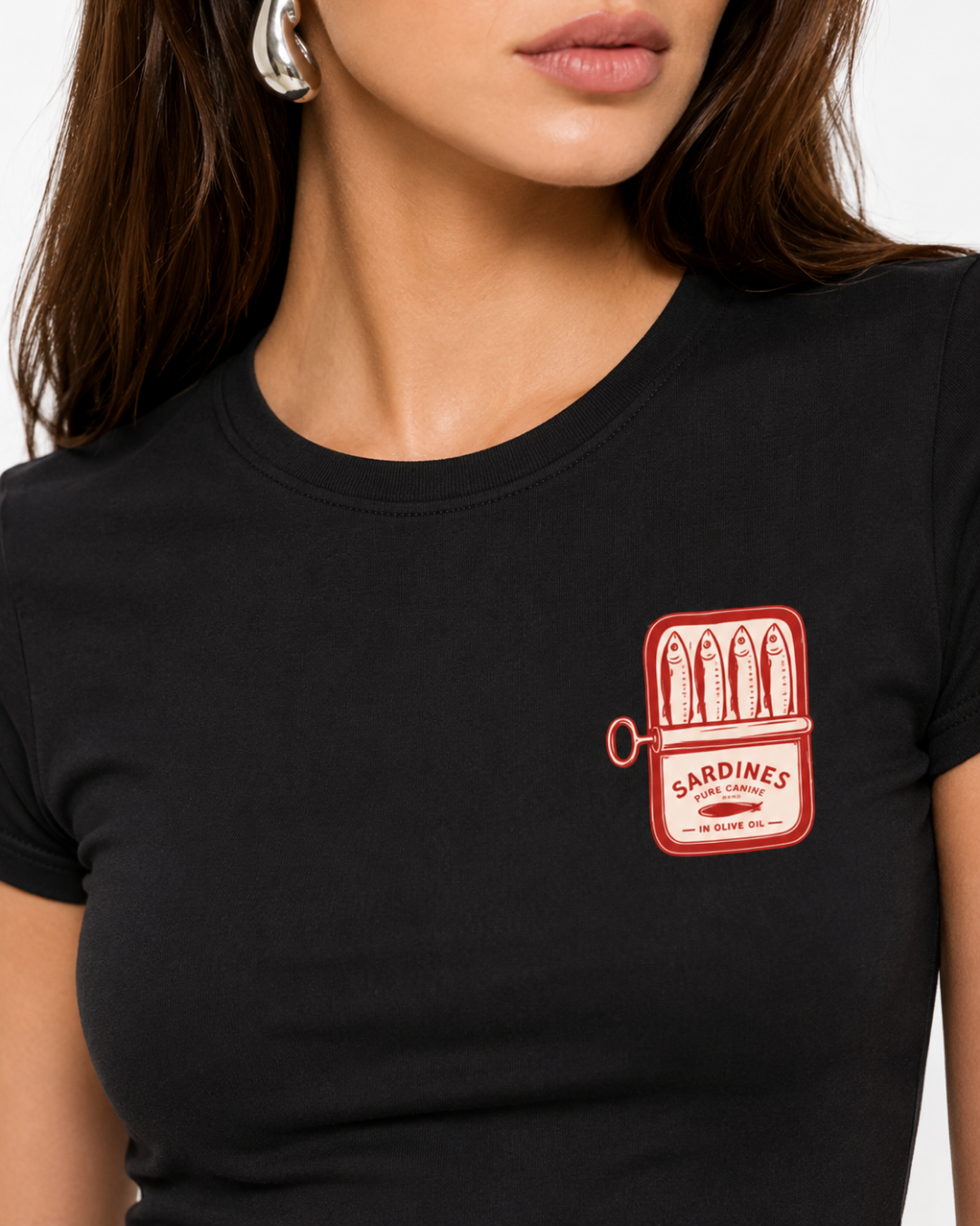 Sardines - Women Baby Tee