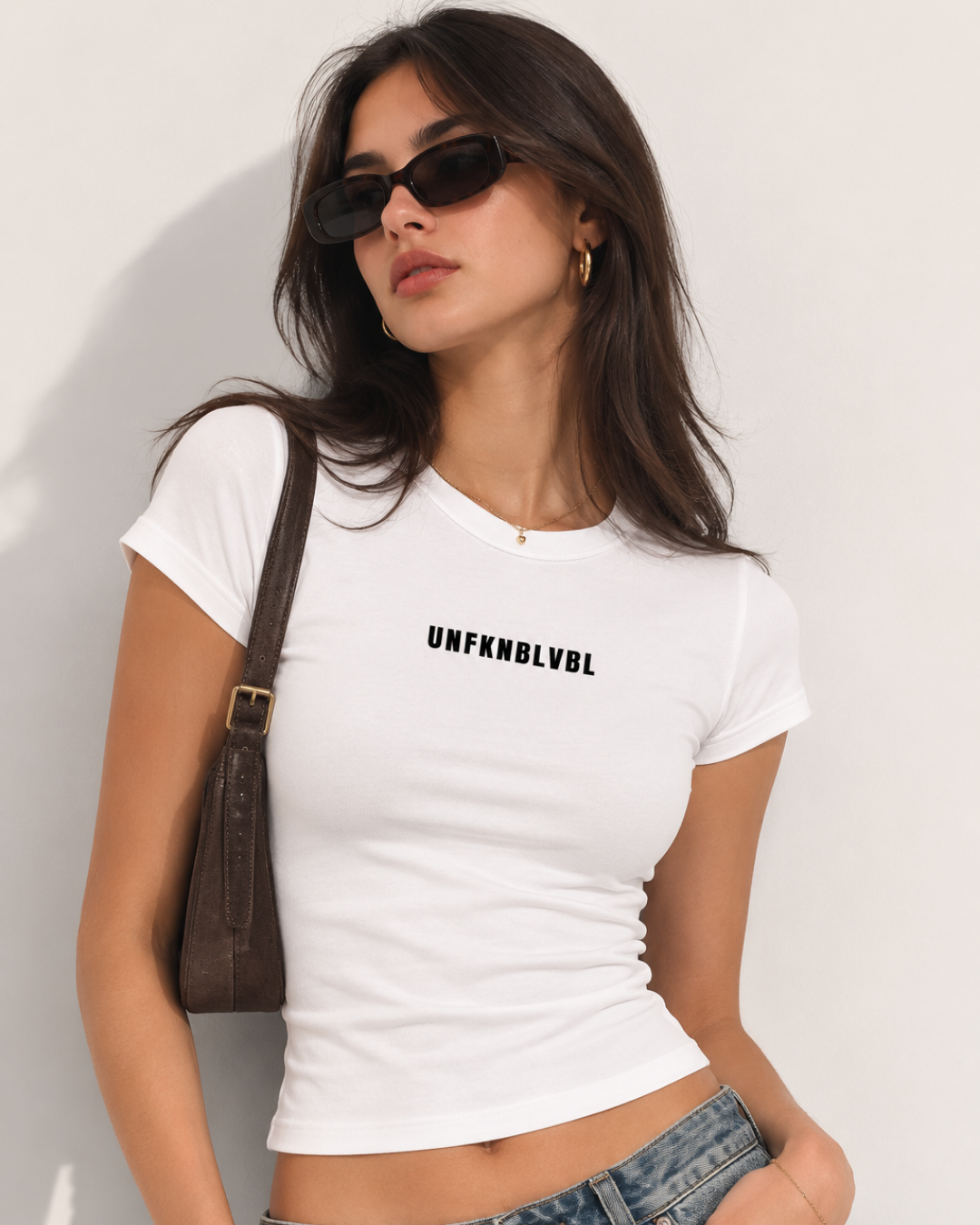 UNFKNBLVBL- Women Baby Tees