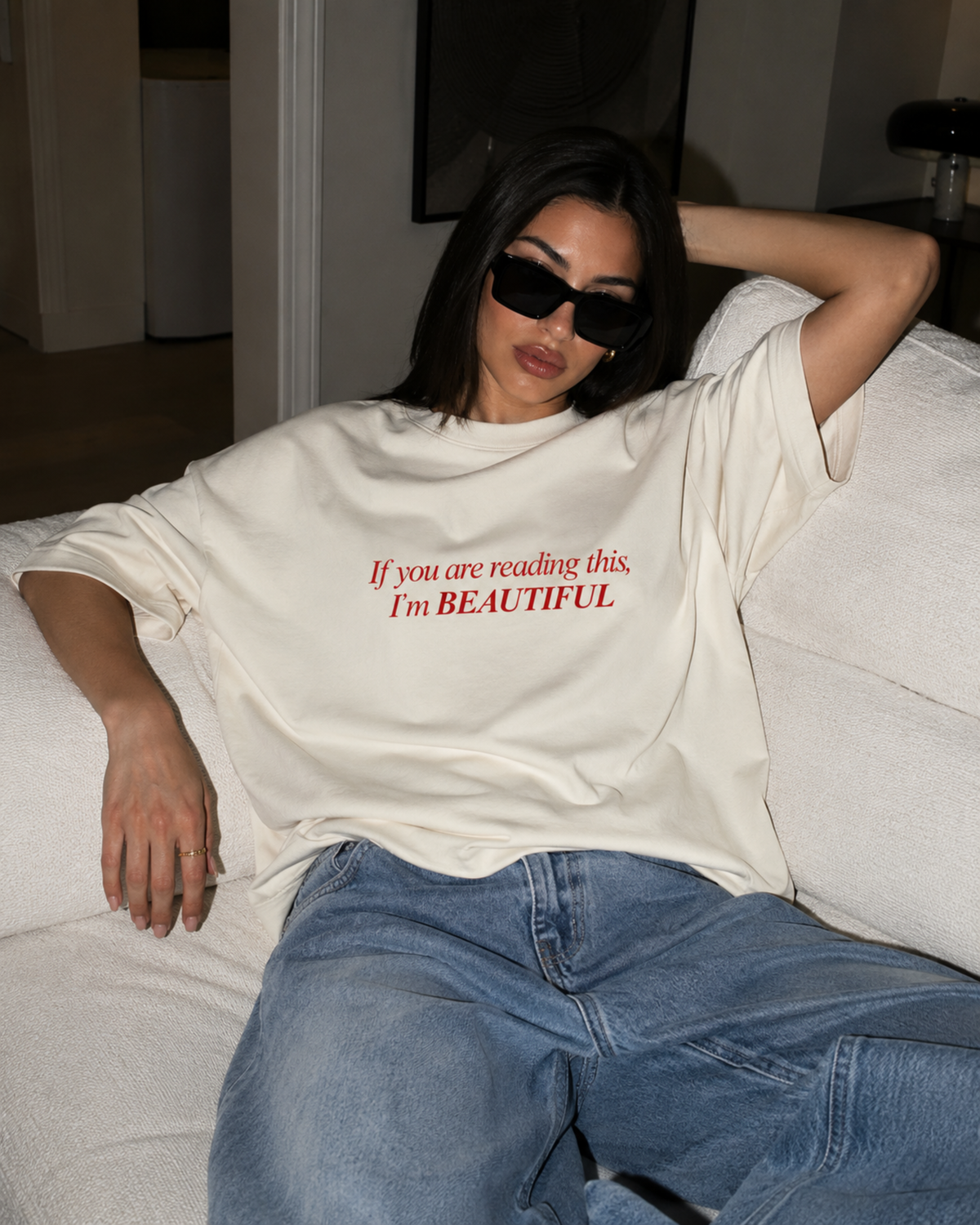 I'm Beautiful - Oversized Unisex T-shirt