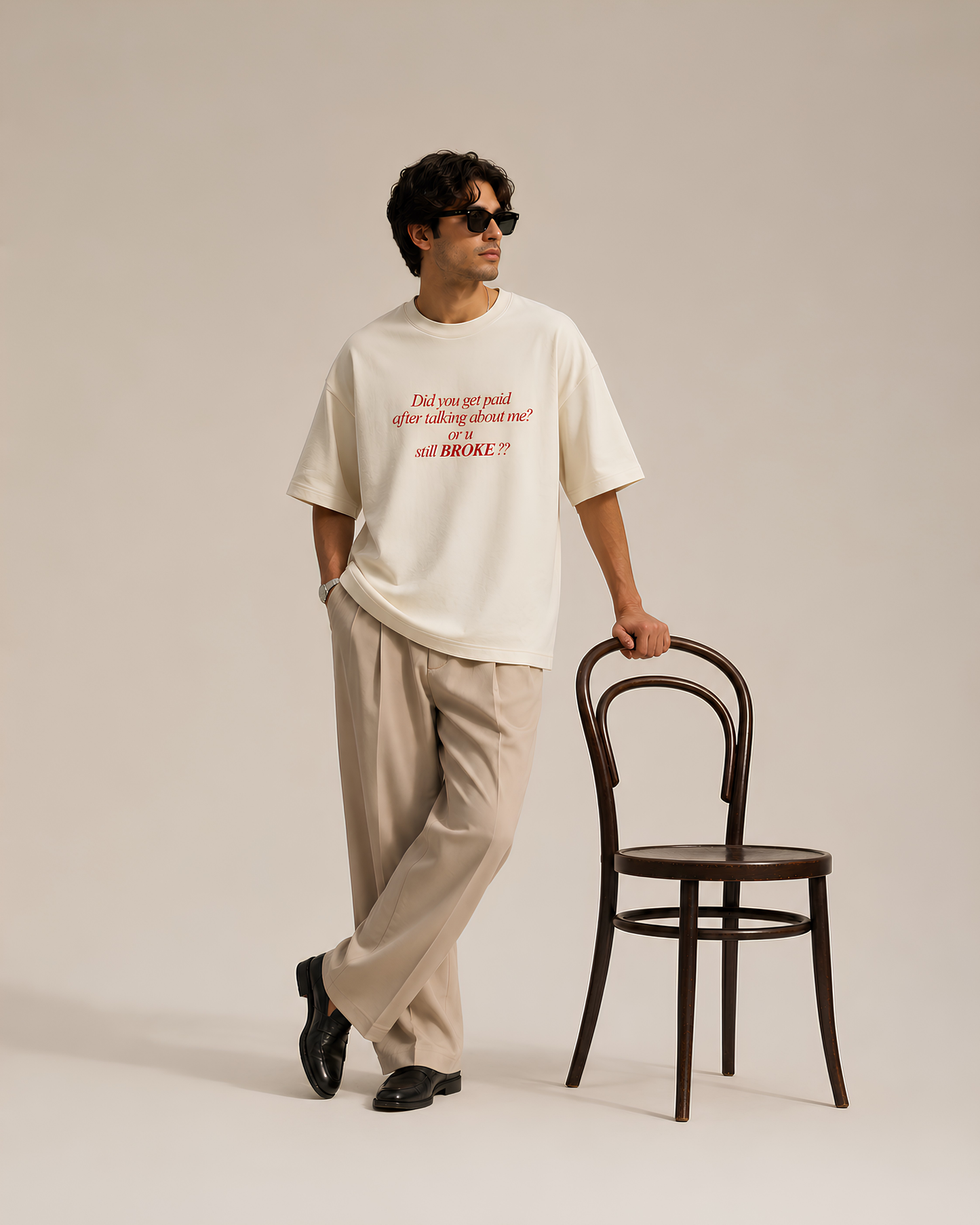 Did You Get Paid - Oversized Unisex T-shirt