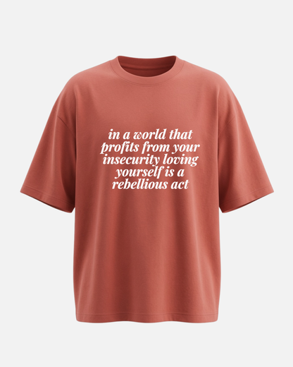 In A World - Oversized Unisex T-shirt