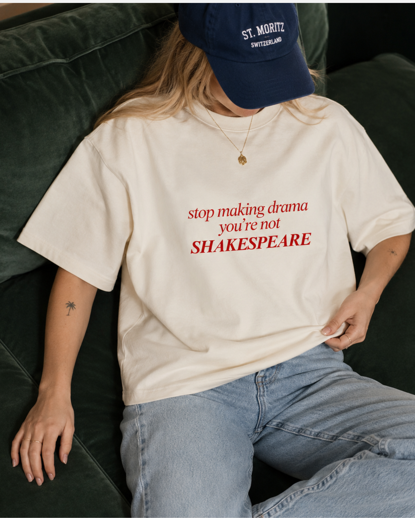 Stop Making Drama - Oversized Unisex T-shirt