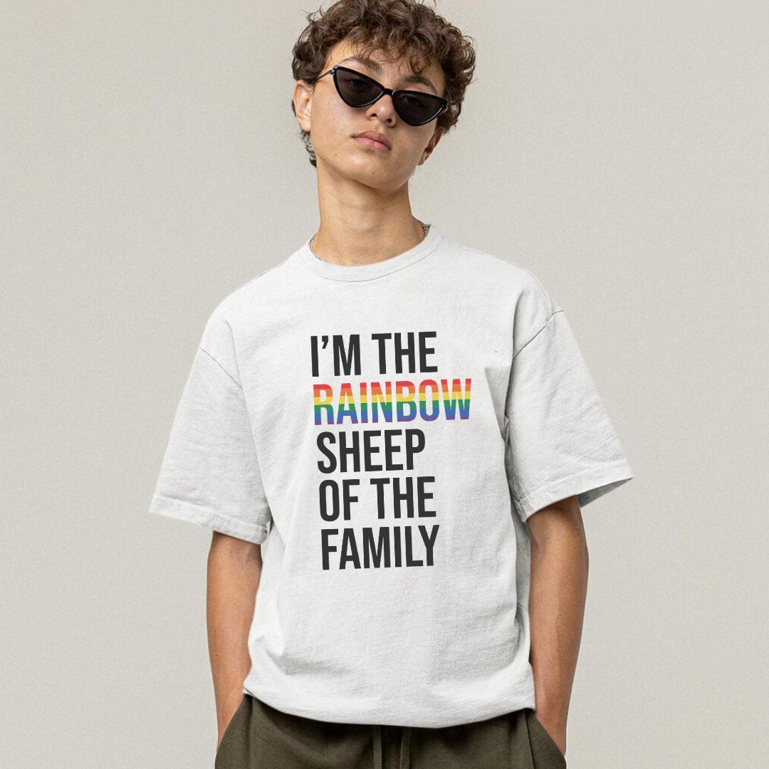 I am the Rainbow Sheep of The Family