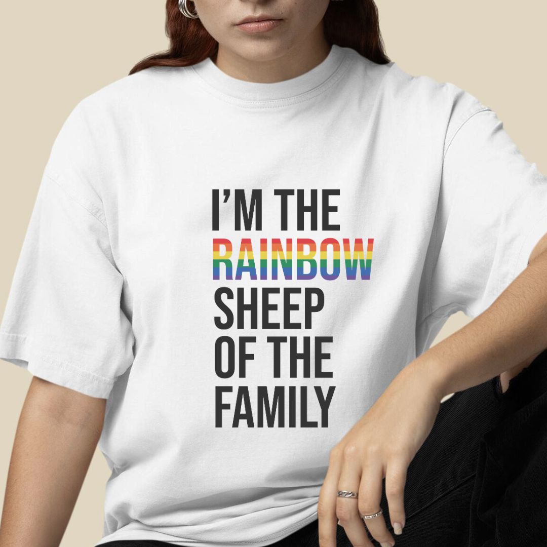 I am the Rainbow Sheep of The Family