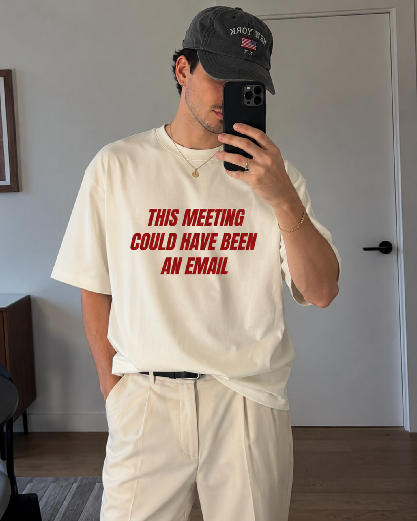 This Meeting - Oversized Unisex T-shirt