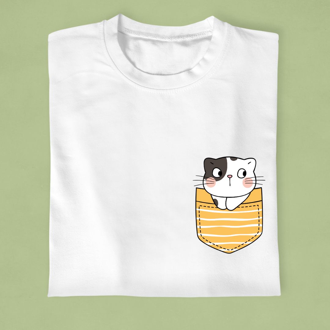 Cute cat Pocket