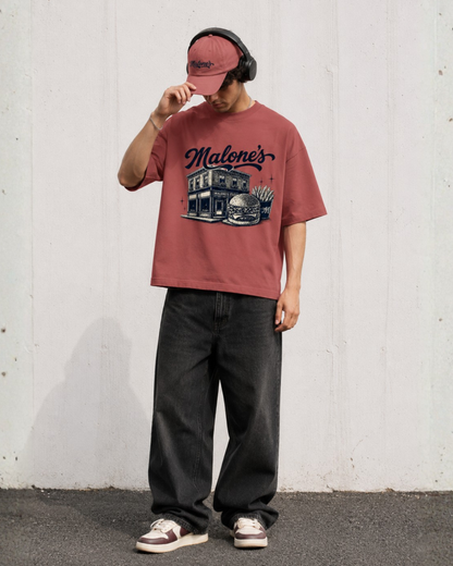 Malone's- Oversized Unisex T-Shirt