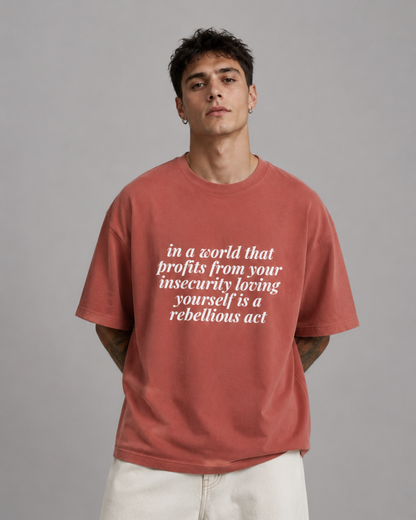In A World - Oversized Unisex T-shirt
