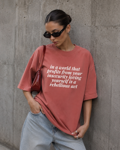 In A World - Oversized Unisex T-shirt