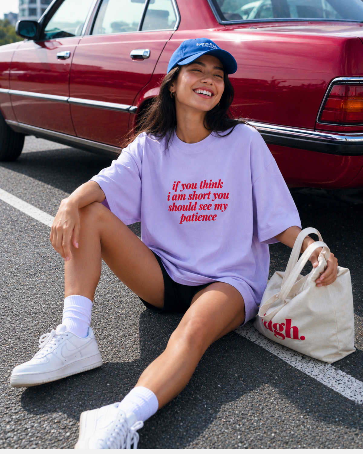 If You Think I'm Short - Oversized Unisex T-shirt