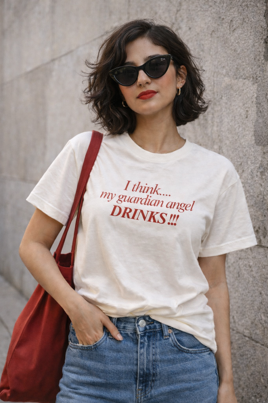 I think my guardian angel drinks