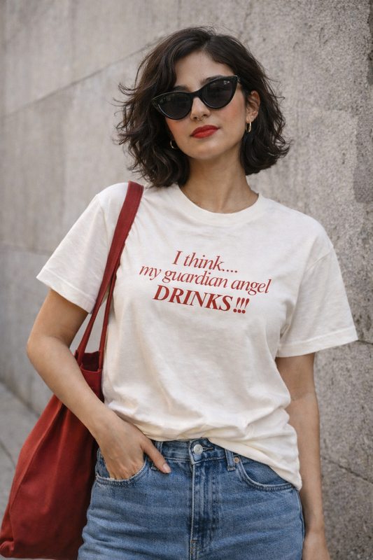 I think my guardian angel drinks