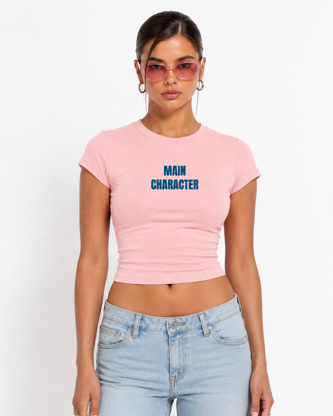 Main Character - Women Baby Tees