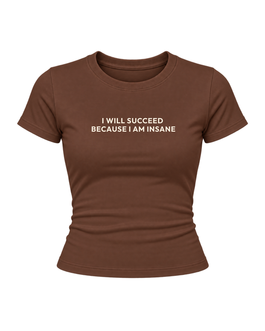 I Will Succeed - Women Baby Tees