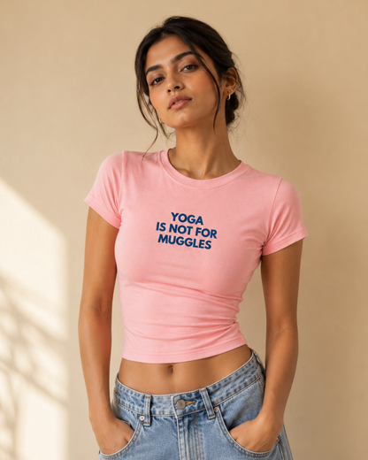Yoga- Women Baby Tee