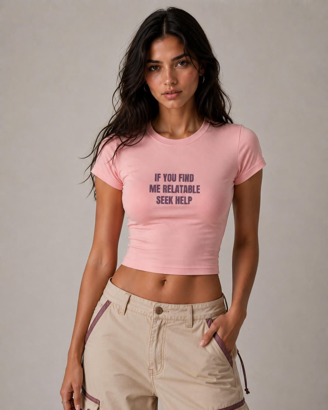 Seek Help- Women Baby Tees