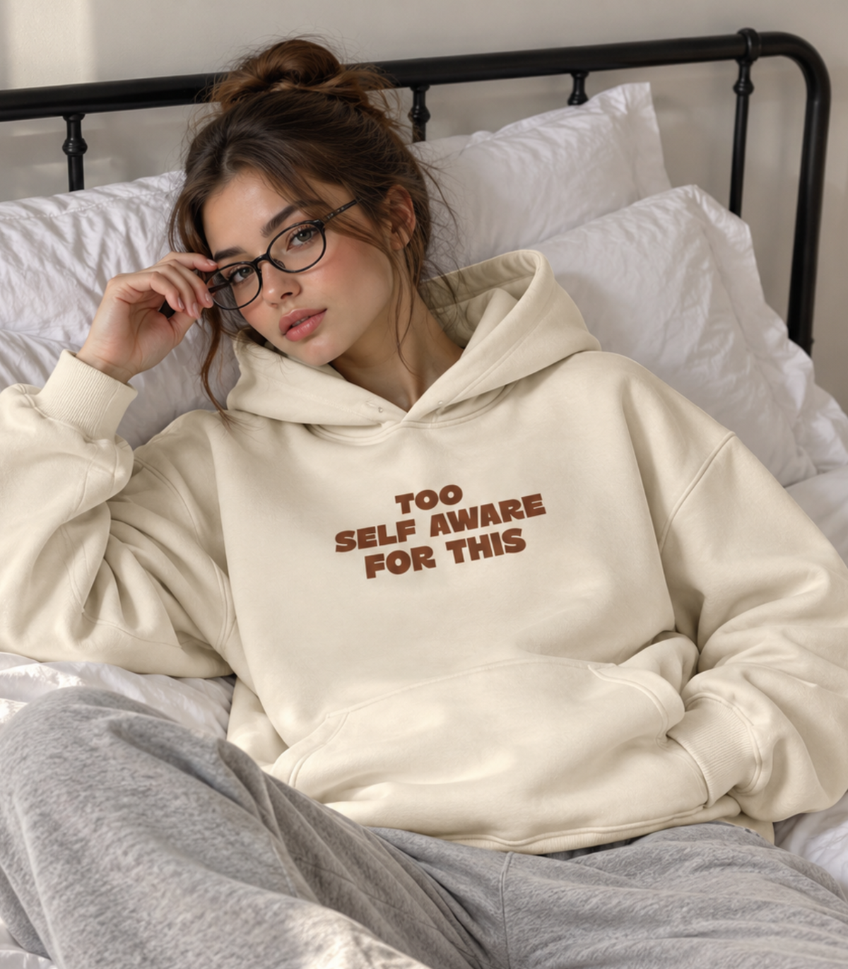 Self Aware- Boxy Hoodie
