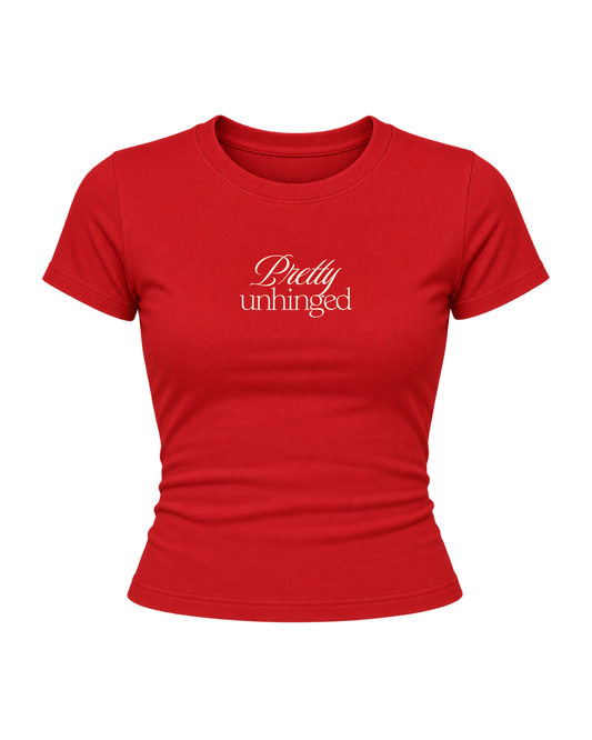Unhinged - Women Baby Tees