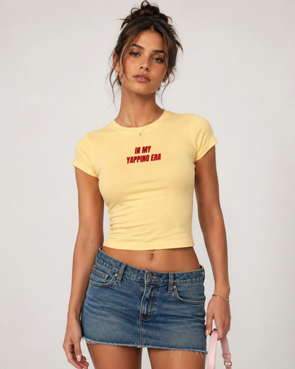Yapping- Women Baby Tees