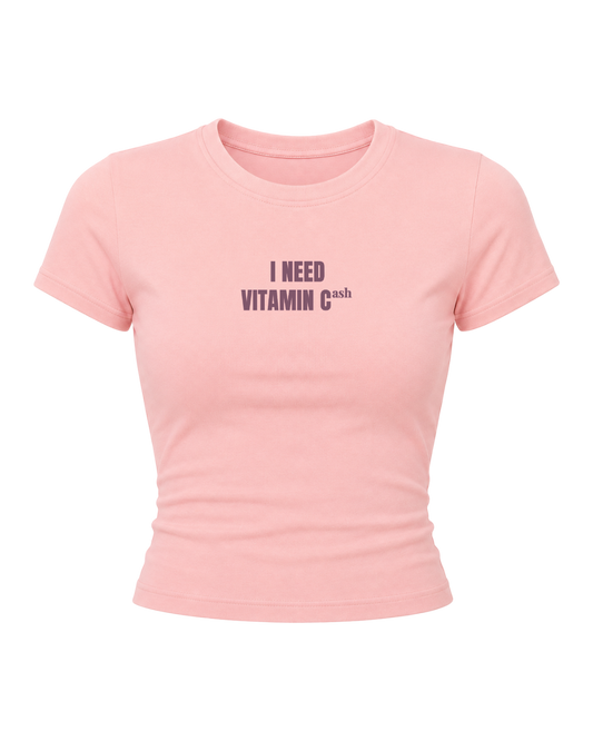 Vitamin Cash - Women Baby Tees