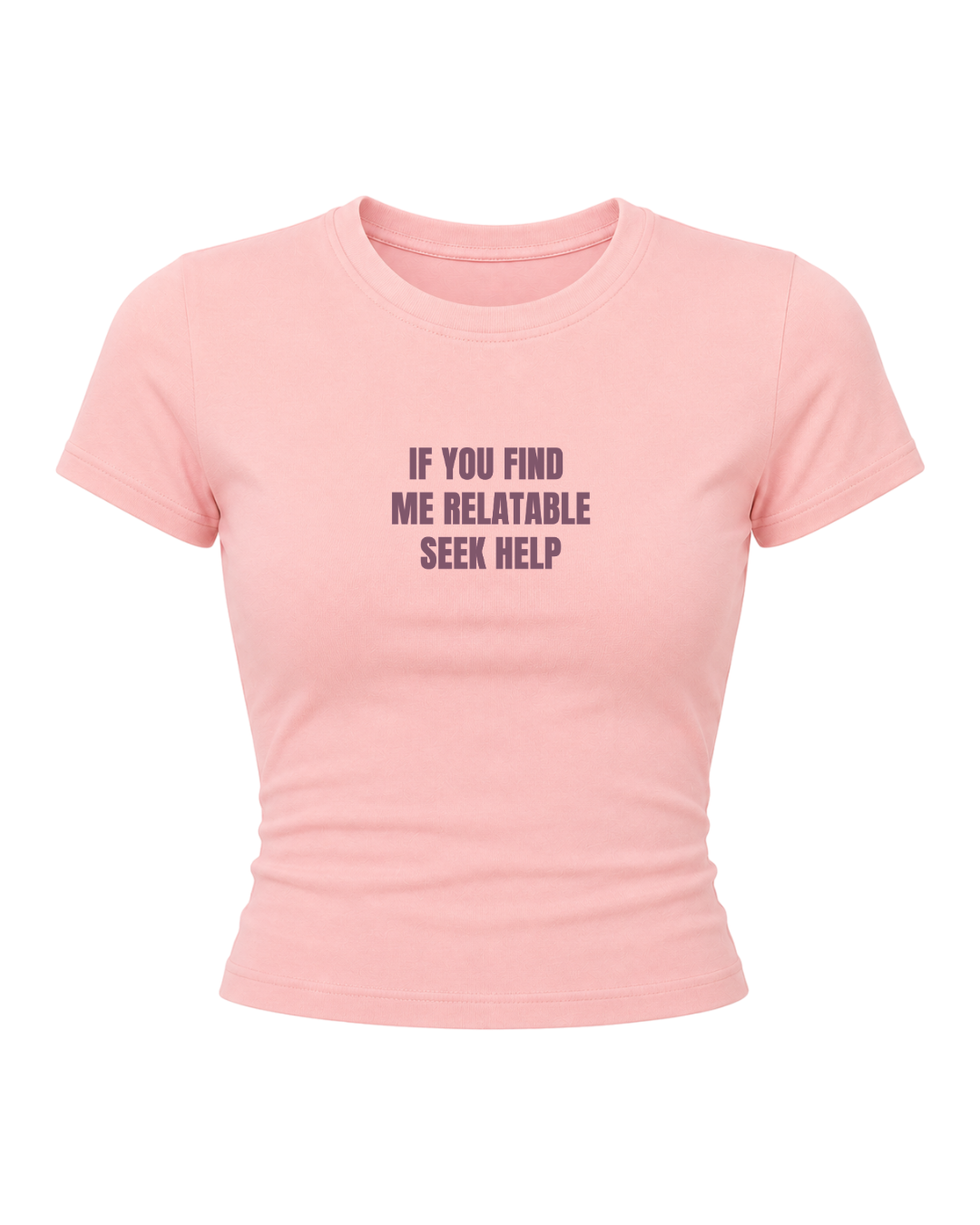 Seek Help- Women Baby Tees