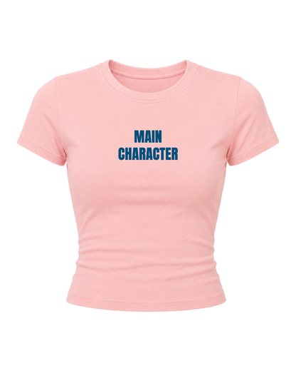 Main Character - Women Baby Tees