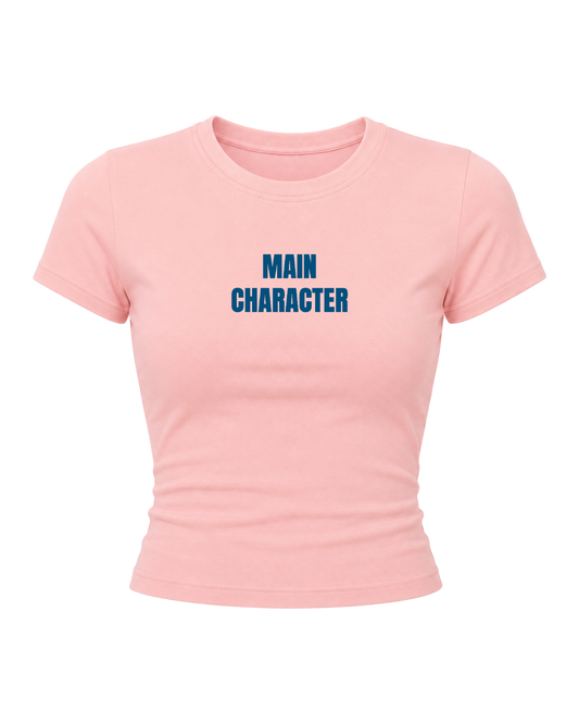 Main Character - Women Baby Tees