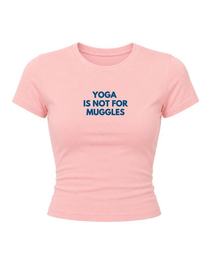Yoga- Women Baby Tee