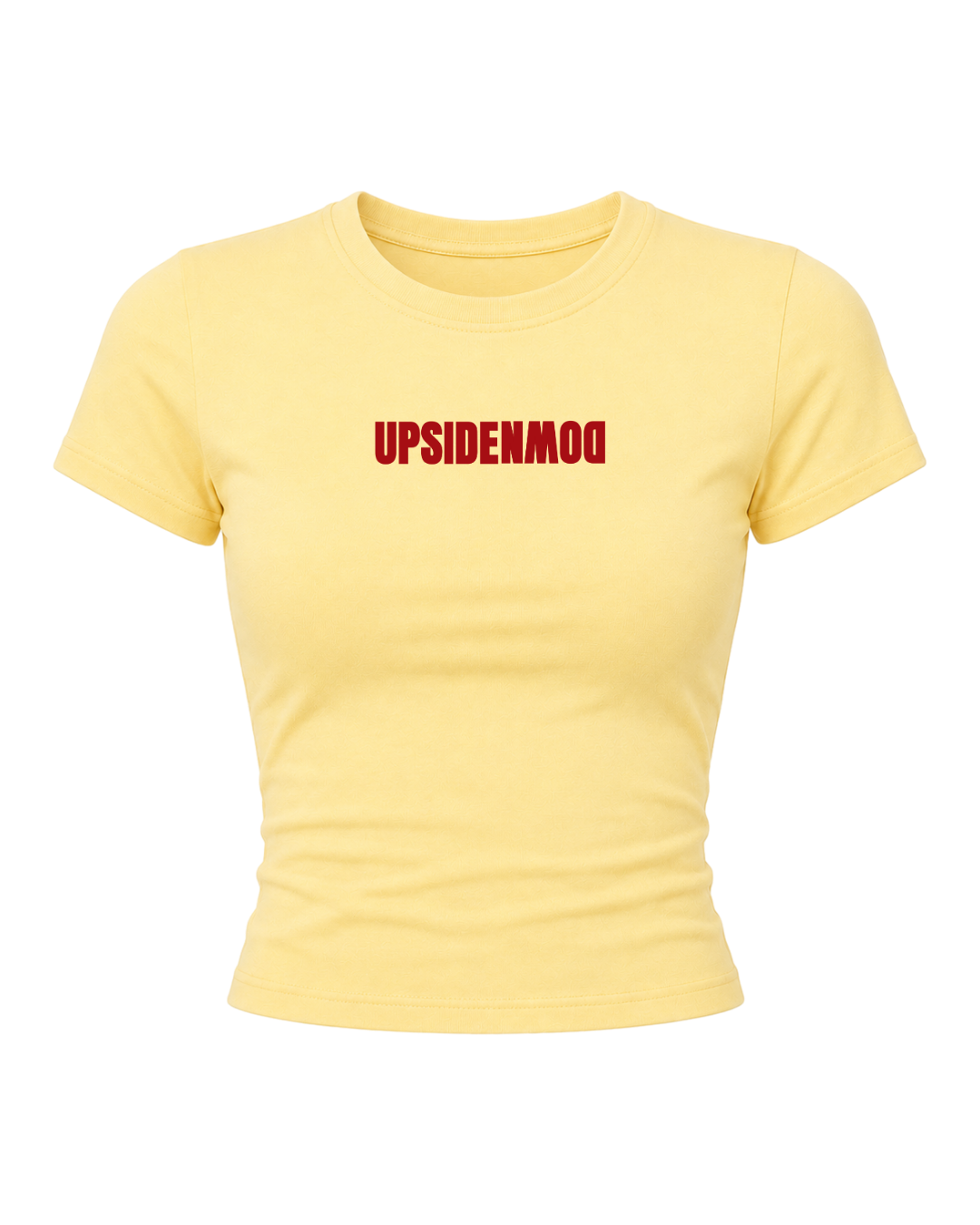 Upside Down- Women Baby Tees