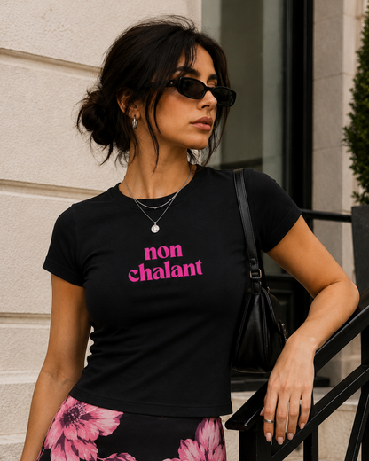 Non Chalant - Women Baby Tees