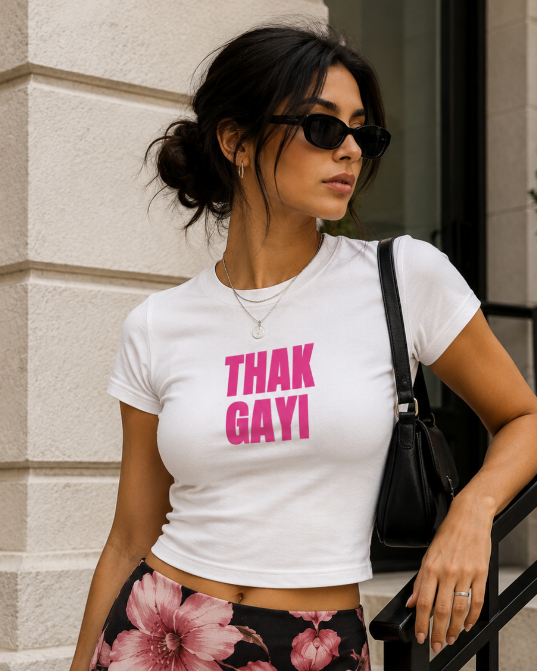 Thak Gayi- Women Baby Tees