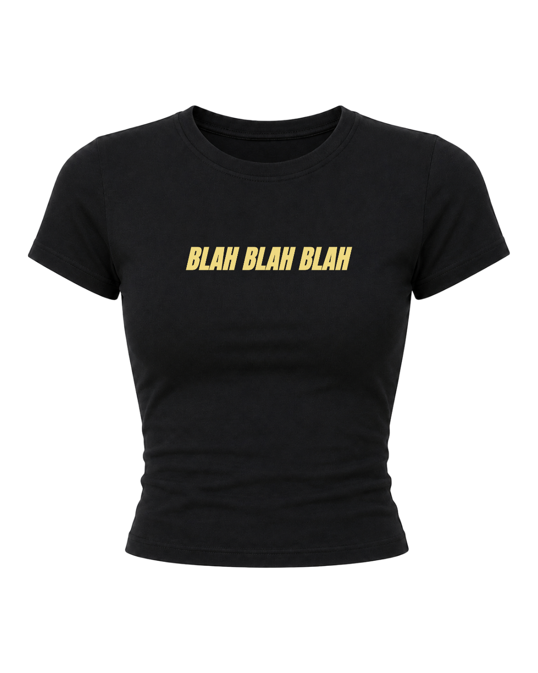 Blah- Women Baby Tees