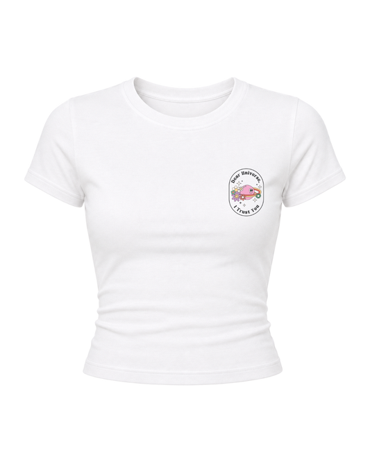 Dear Universe- Women Baby Tees