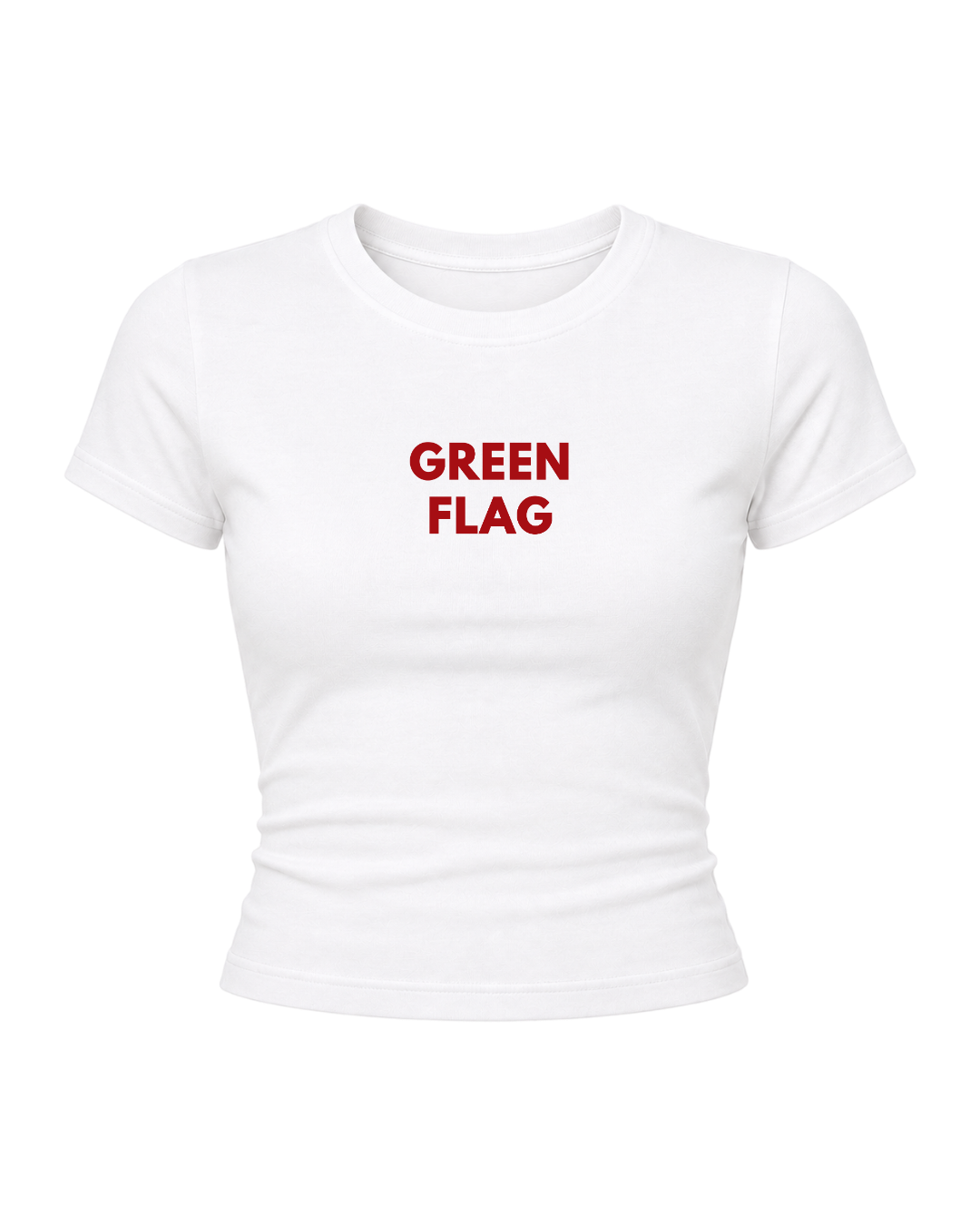 Green Flag- Women Baby Tees