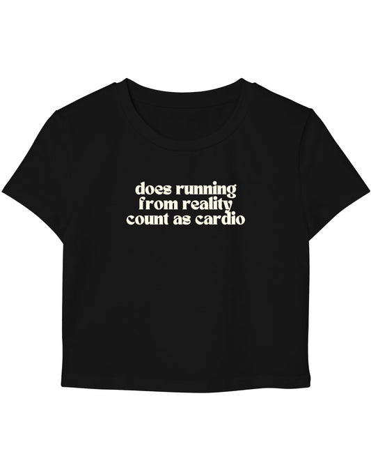 Black Baby Tee Front Design