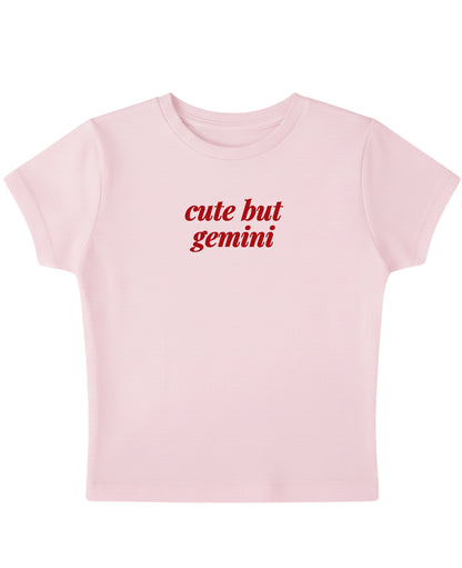 Baby Pink Baby Tee Front Design
