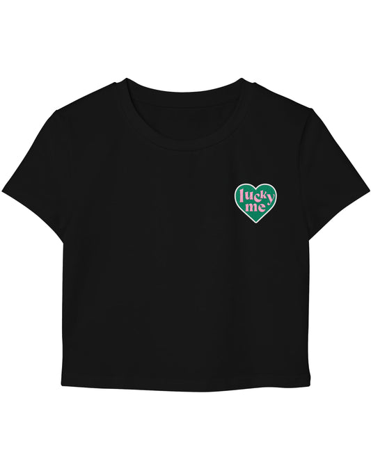Black Baby Tee Front Design