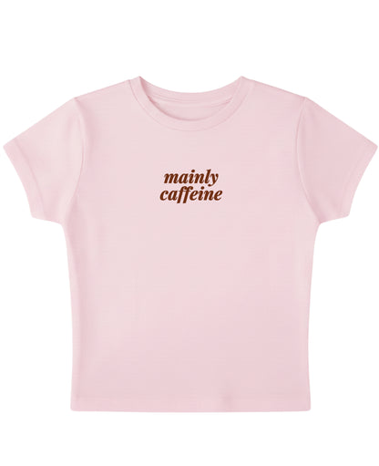 Baby Pink Baby Tee Front Design