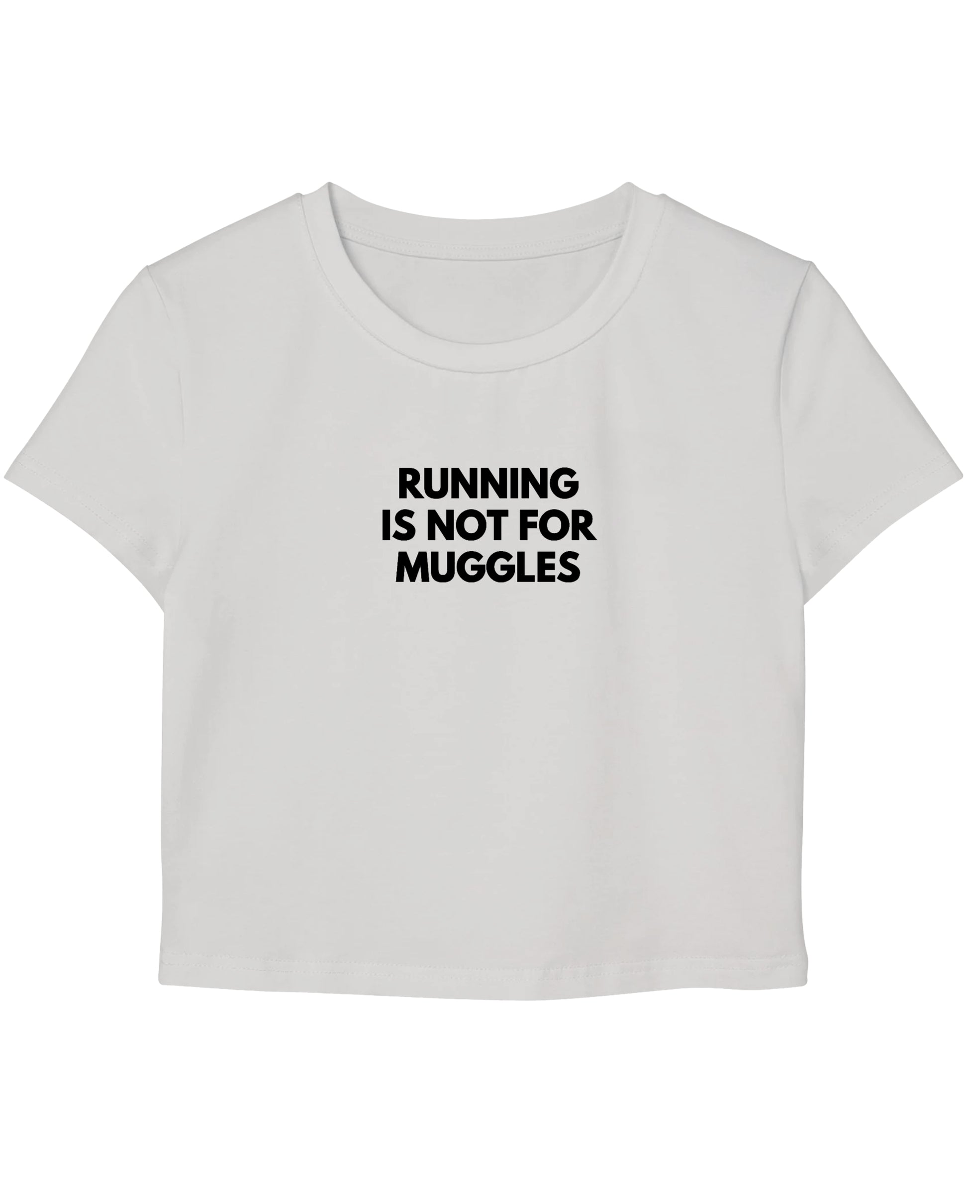 White Baby Tee Front Design