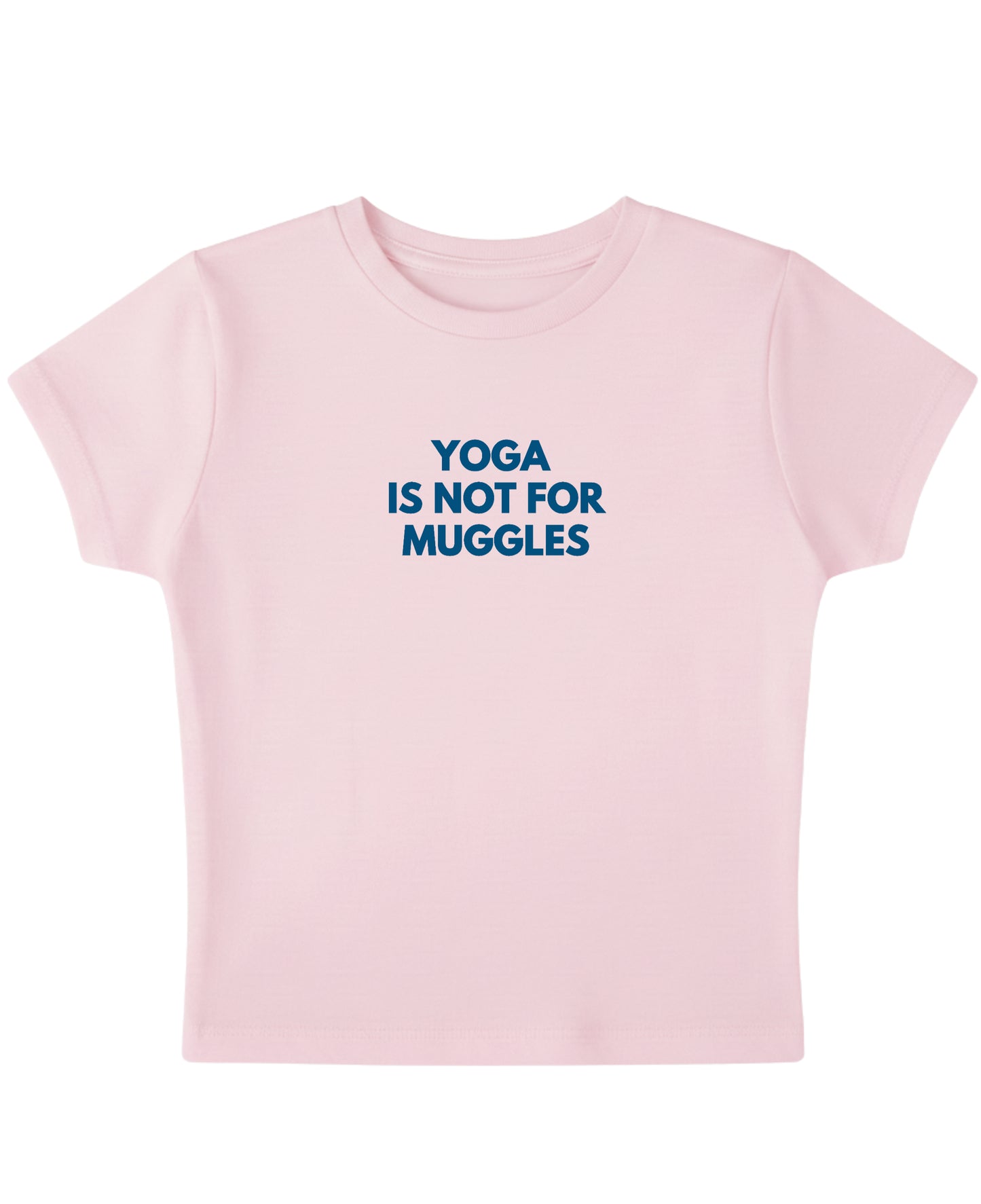 Baby Pink Baby Tee Front Design